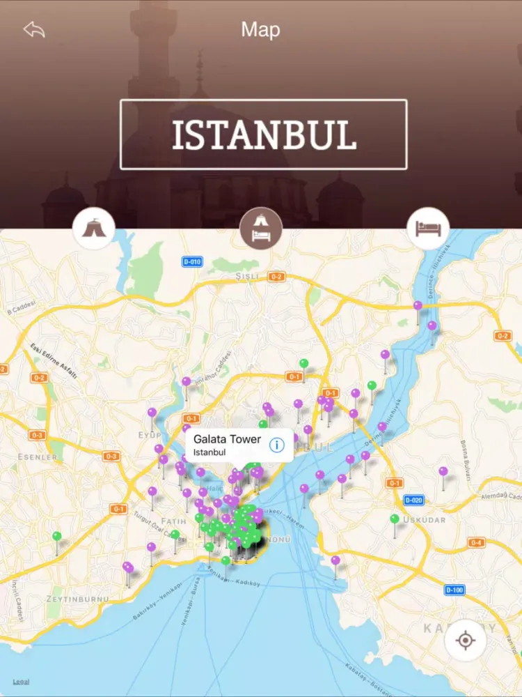 Discover Istanbul iPad  Ekran Görüntüleri