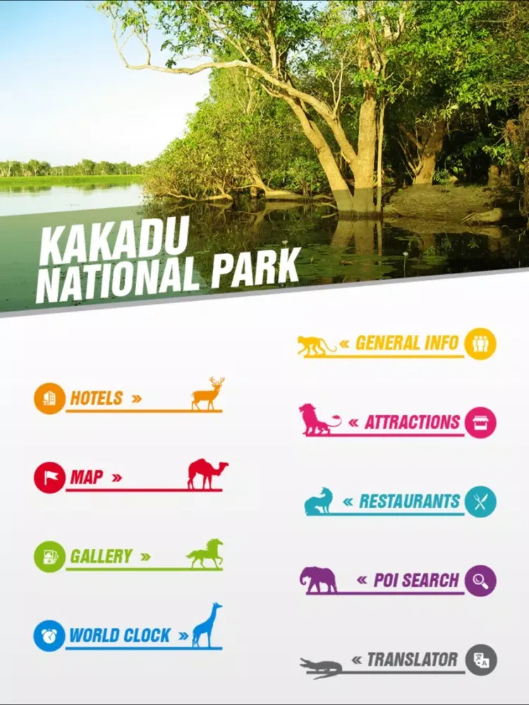 Captures d'écran de Kakadu National Park Tourism Guide iPad 