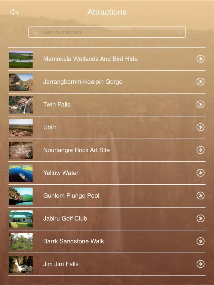 Captures d'écran de Kakadu National Park Tourism Guide iPad 