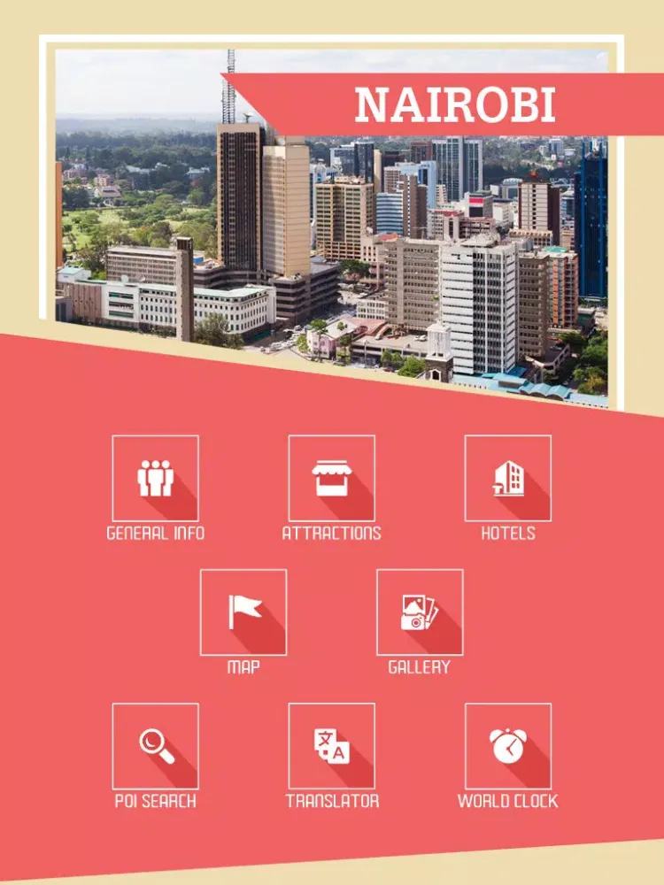 Tangkapan layar Nairobi Tourism Guide iPad 