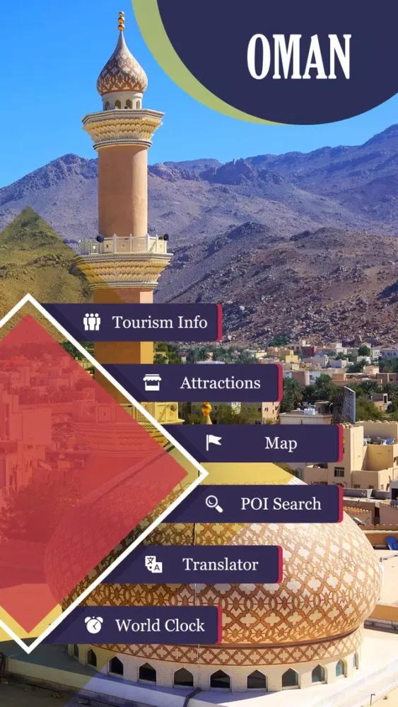 Tangkapan skrin Tourism Oman