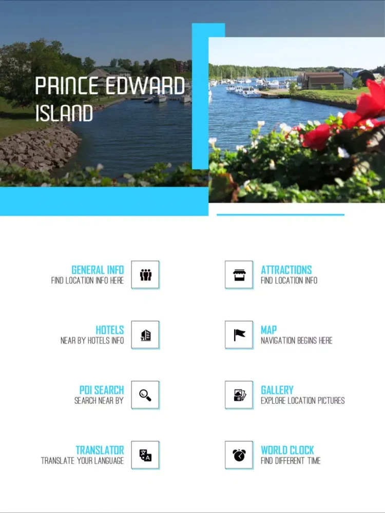Prince Edward Island Tourism Guide iPad 應用截圖