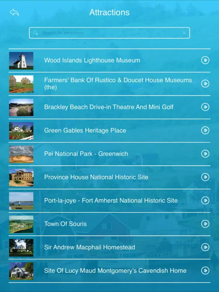 Prince Edward Island Tourism Guide iPad 應用截圖