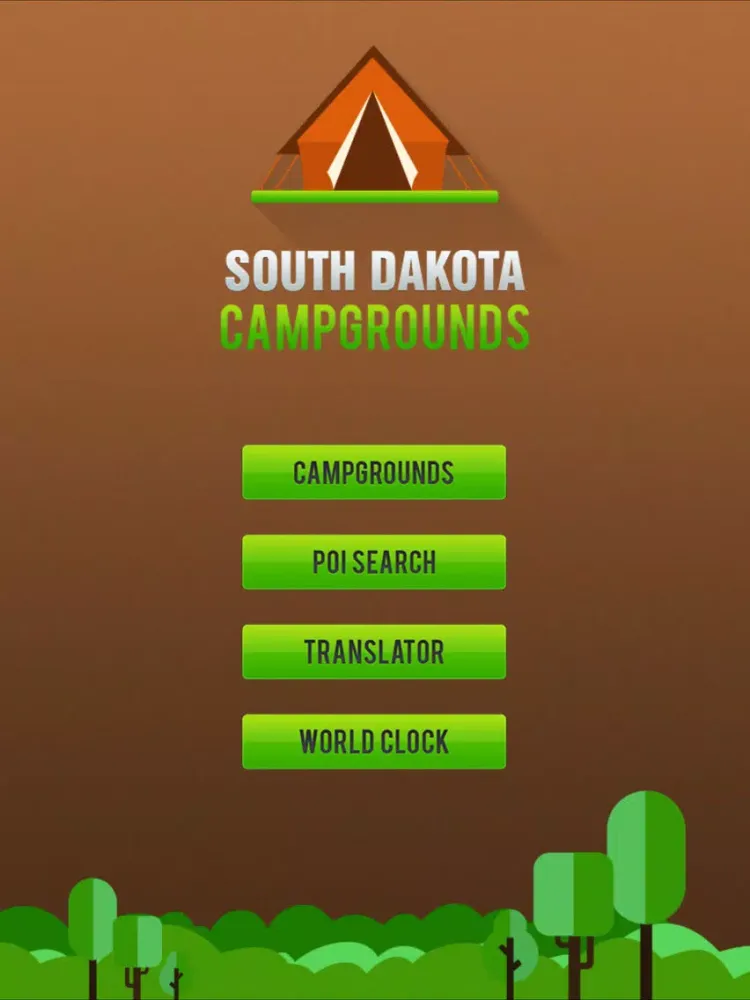 South Dakota Camping iPad 应用截图