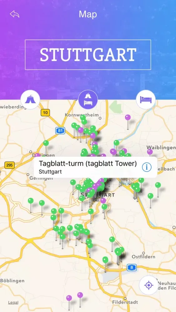 Screenshot di Stuttgart Tourist Guide