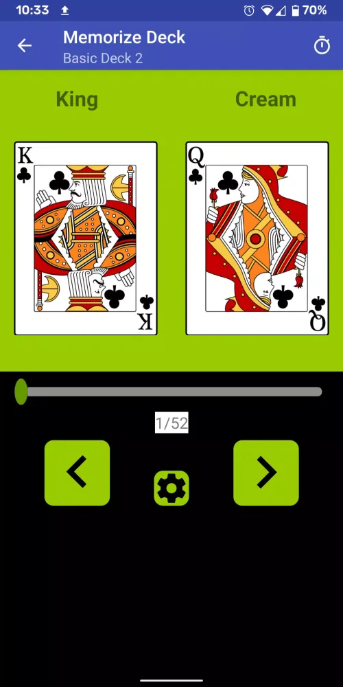 MPC - Memorize Playing Cards スクリーンショット