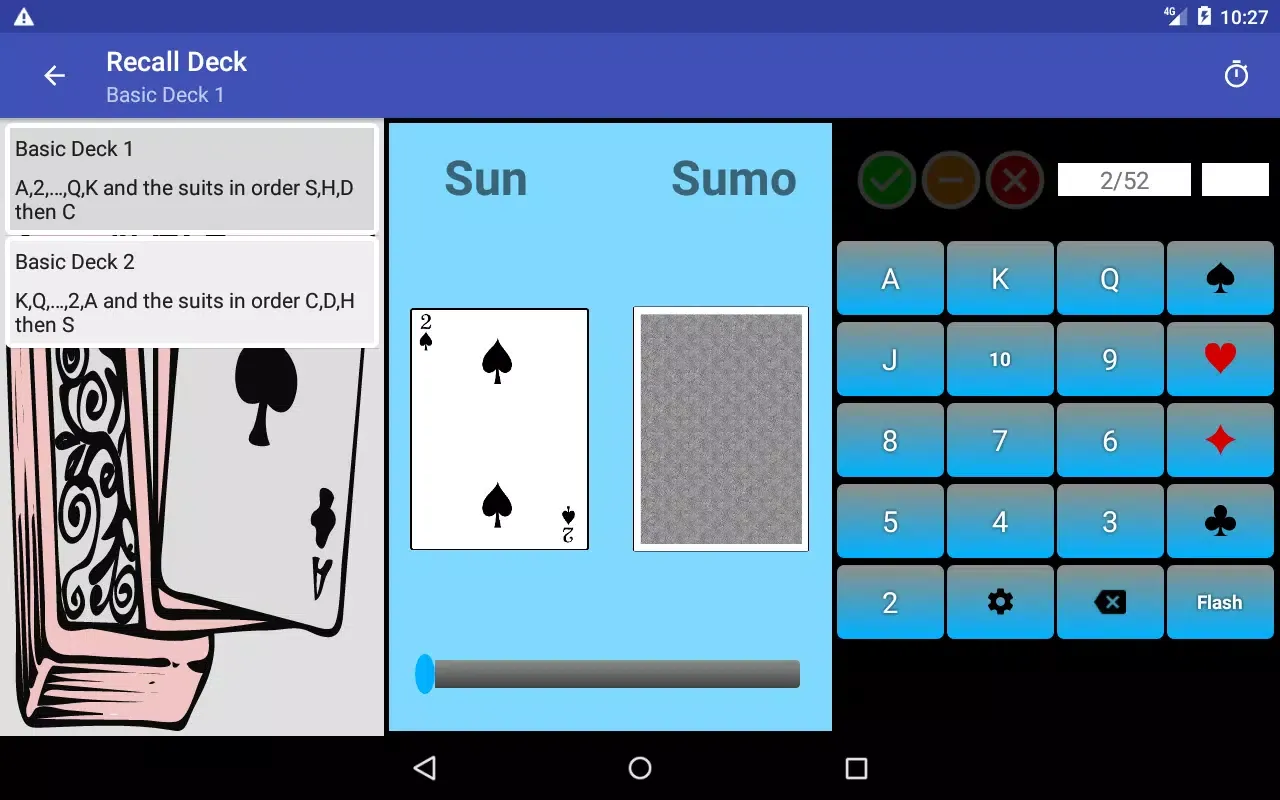 MPC - Memorize Playing Cards スクリーンショット