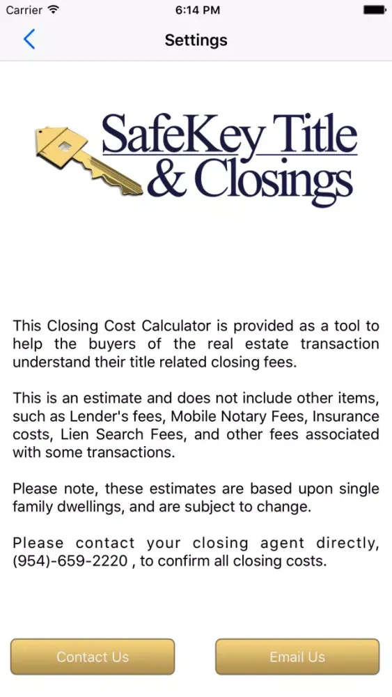Скриншоты SafeKey Title & Closings, LLC