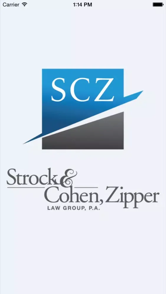 Tangkapan skrin Strock & Cohen, Zipper Law Group