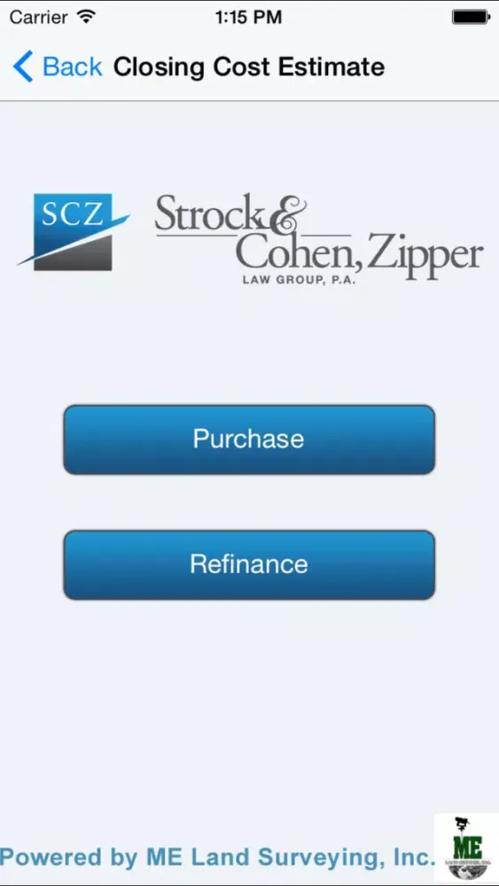 Tangkapan skrin Strock & Cohen, Zipper Law Group
