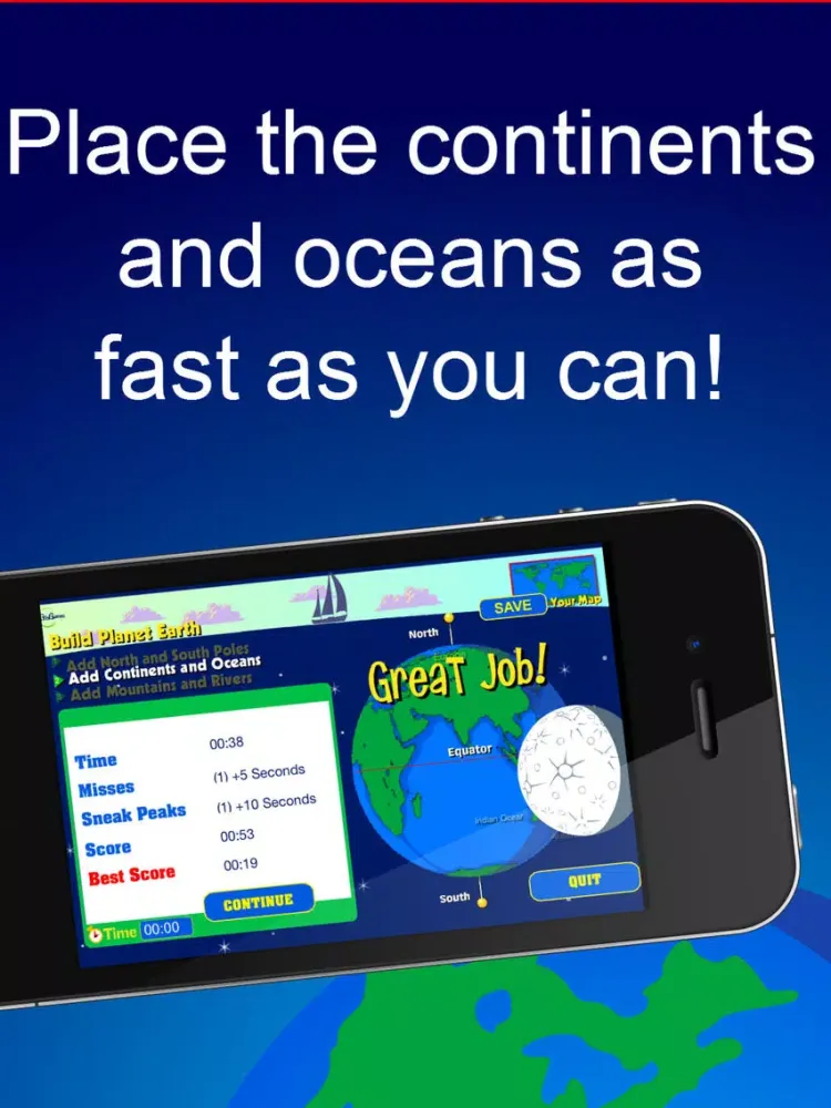 GeoGames Free: Build Planet Earth, Map Countries and Cities iPad  سکرین شاٹس