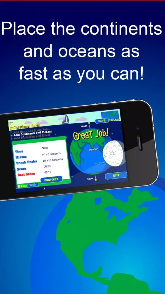 GeoGames Free: Build Planet Earth, Map Countries and Cities سکرین شاٹس
