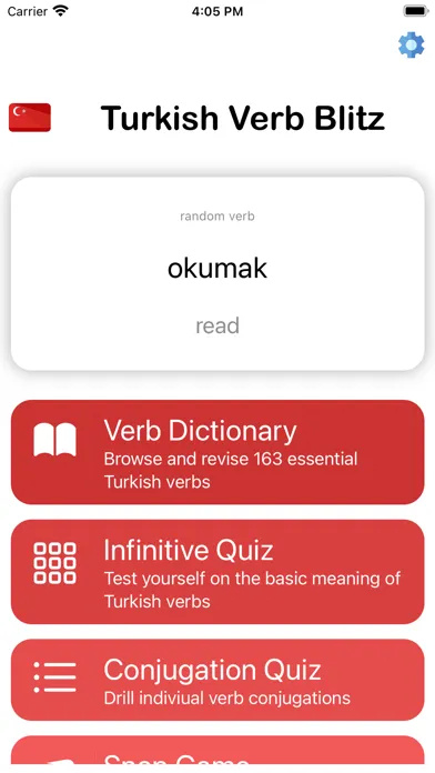 Turkish Verb Blitz应用截图