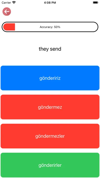 Turkish Verb Blitz应用截图