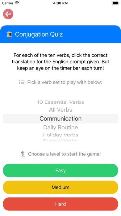 Turkish Verb Blitz应用截图