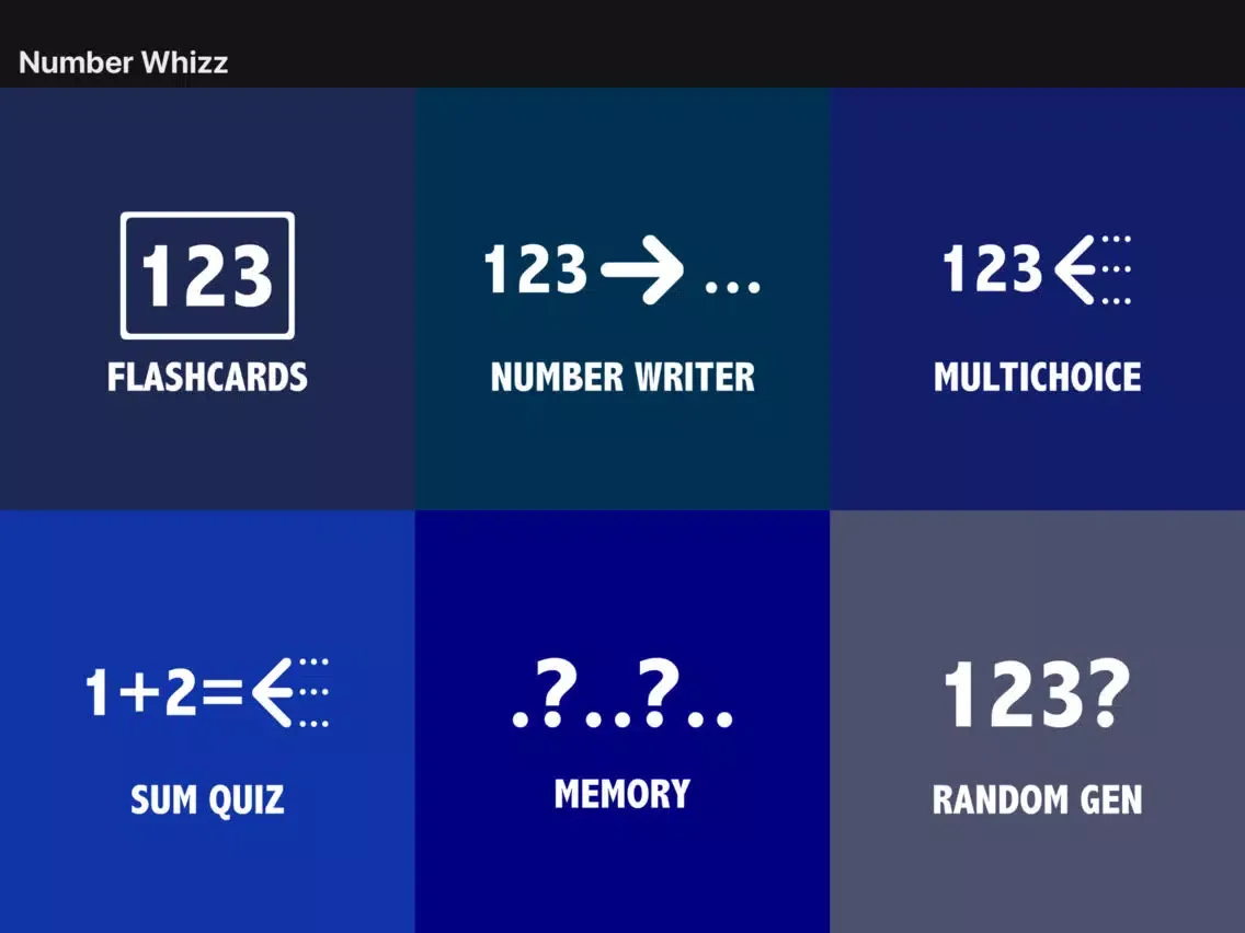 Scottish Gaelic Number Whizz iPad  স্ক্রিনশট