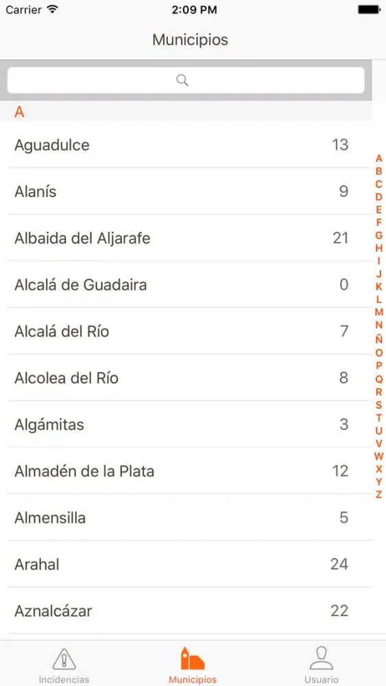 Pórtico incidencias Screenshots