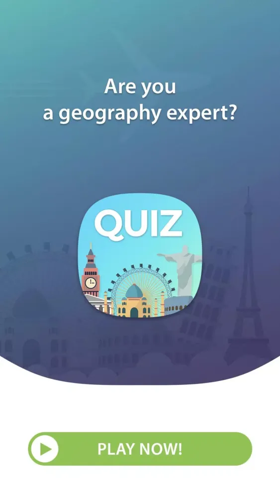 Geography Quiz Screenshots