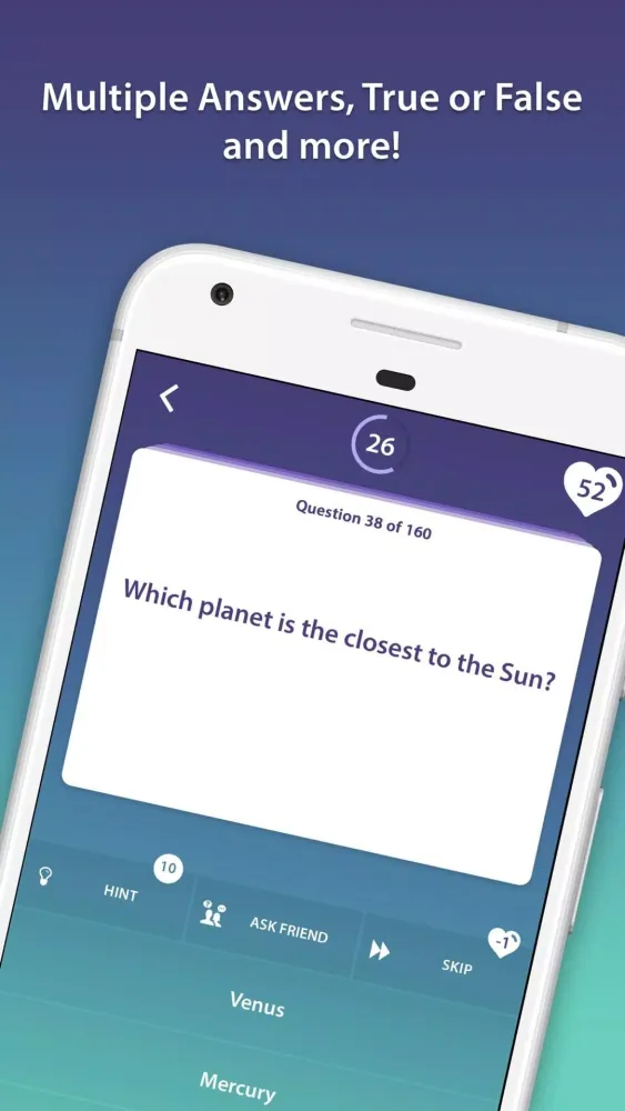 Geography Quiz Screenshots