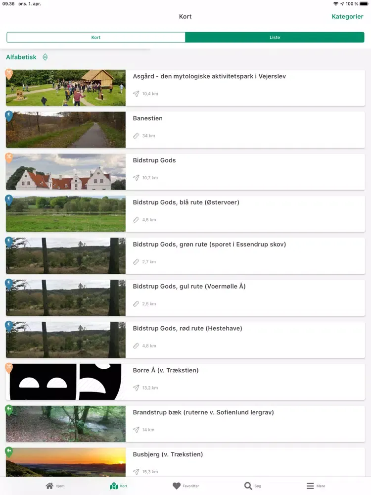 Oplev Favrskov iPad 应用截图