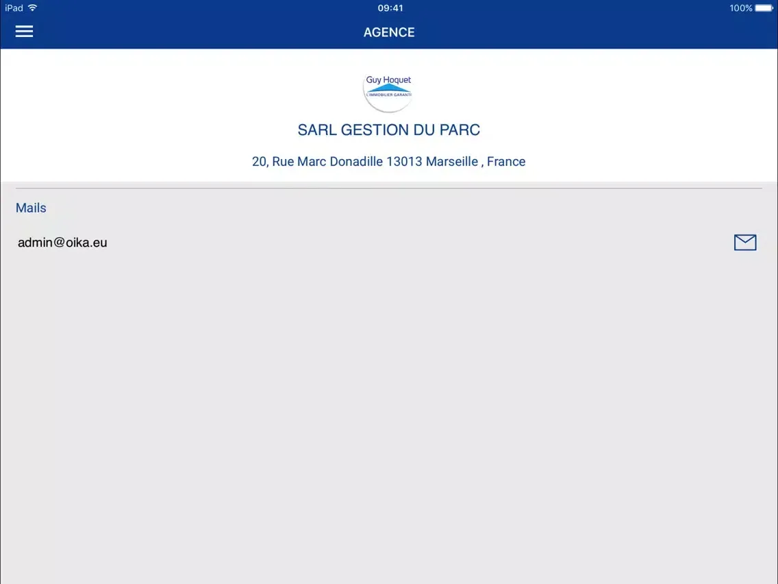 Capturas de tela do HRM GESTION iPad 