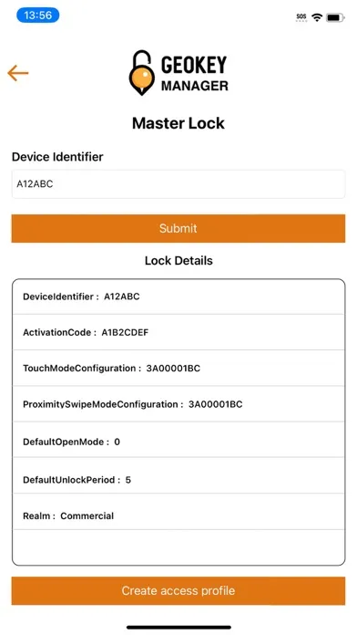 Geokey Manager应用截图