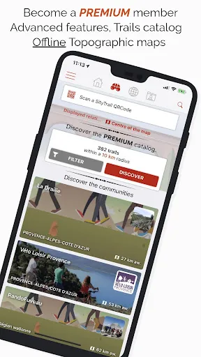 Screenshot di SityTrail hiking trail GPS