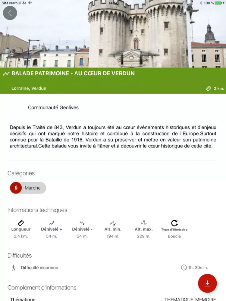 SityTour France iPad  স্ক্রিনশট