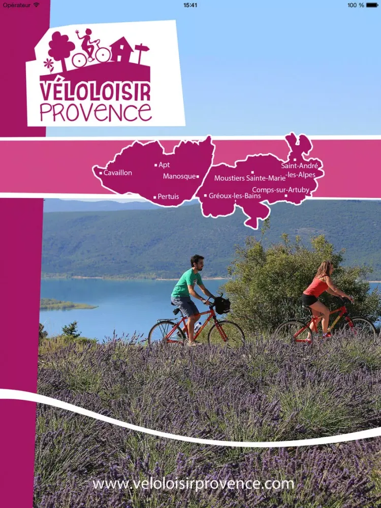 Vélo Loisir Provence iPad  স্ক্রিনশট