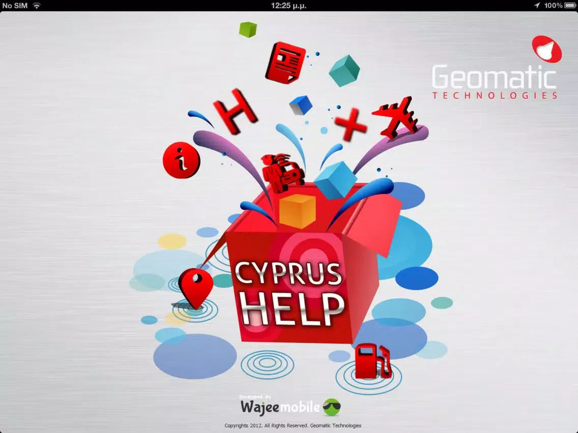 Cyprus Geomatic Map iPad  স্ক্রিনশট