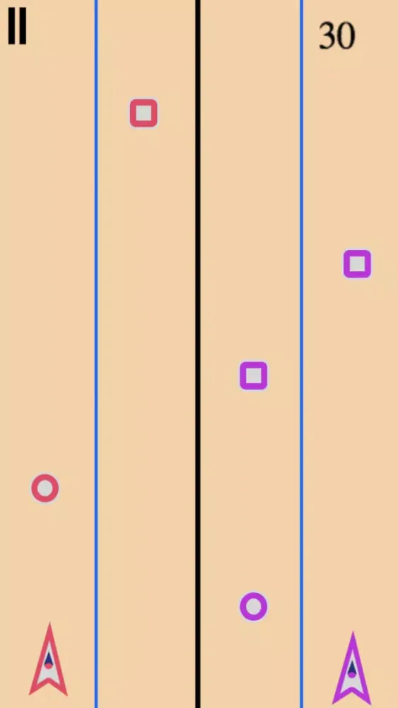 ภาพหน้าจอของ Geometry Ships