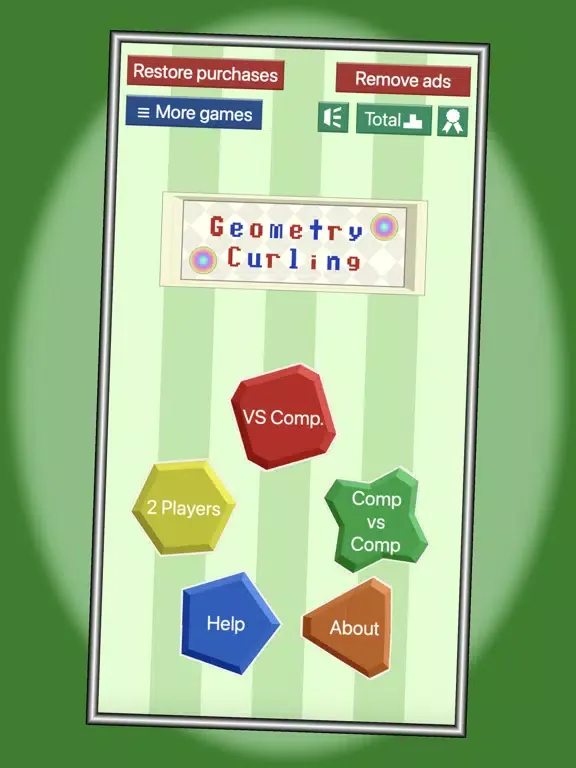 Geometry Curling iPad  スクリーンショット