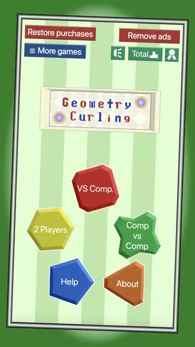 Geometry Curling スクリーンショット