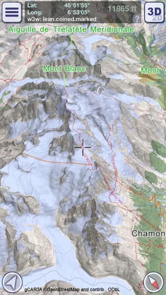 Capturas de tela do GeoFlyer Europe 3D Maps Lite