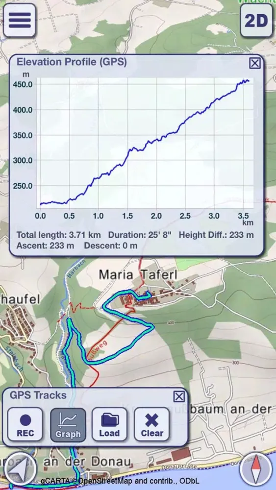 Capturas de tela do GeoFlyer Europe 3D Maps Lite