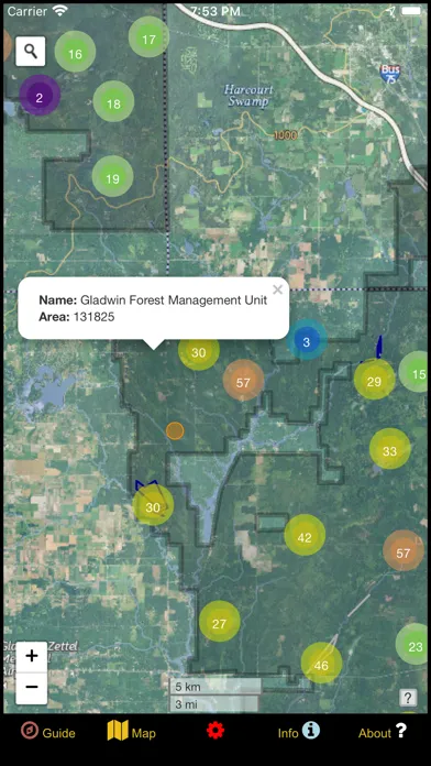 Michigan Mushroom Forager Map! Ekran Görüntüleri