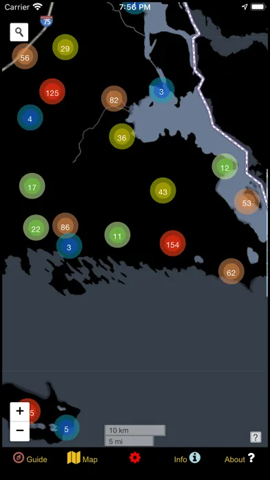 Michigan Mushroom Forager Map! Ekran Görüntüleri