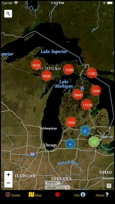 Michigan Mushroom Forager Map! Ekran Görüntüleri