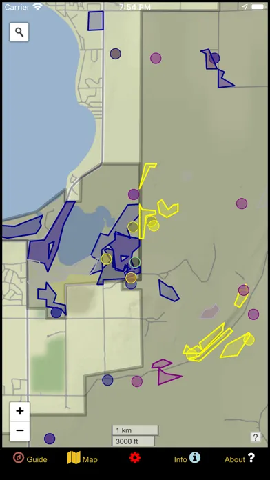 Michigan Mushroom Forager Map! Ekran Görüntüleri