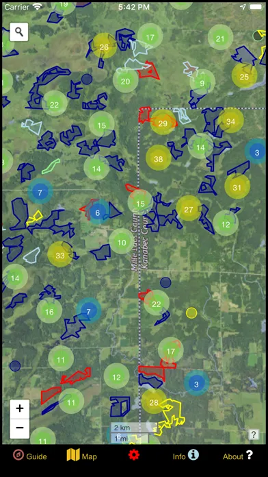 Minnesota Mushroom Forager Map স্ক্রিনশট