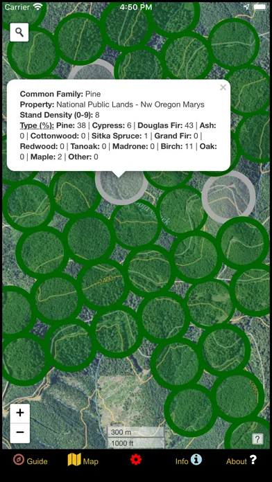 Oregon NW Mushroom Forager Map Screenshots