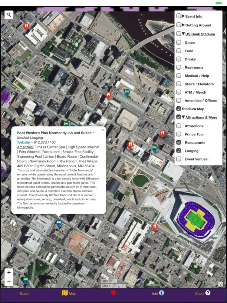Twin Cities Winter Data Map iPad  سکرین شاٹس