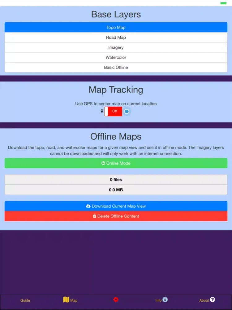 Twin Cities Winter Data Map iPad  سکرین شاٹس