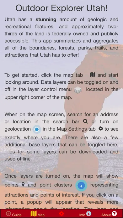 Outdoor Explorer Utah - Map应用截图