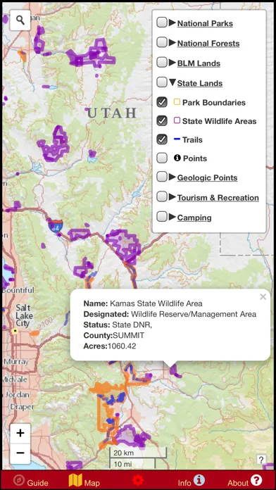 Outdoor Explorer Utah - Map应用截图
