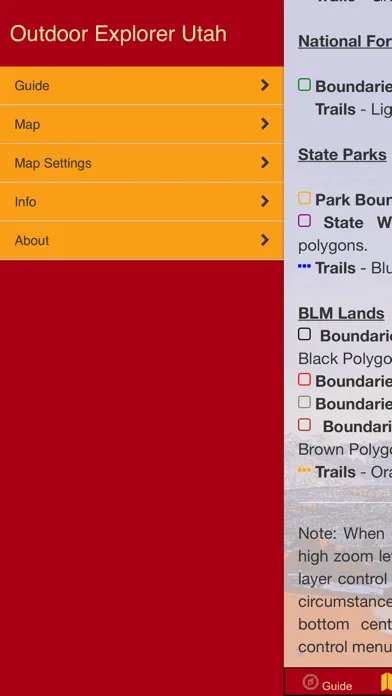 Outdoor Explorer Utah - Map应用截图