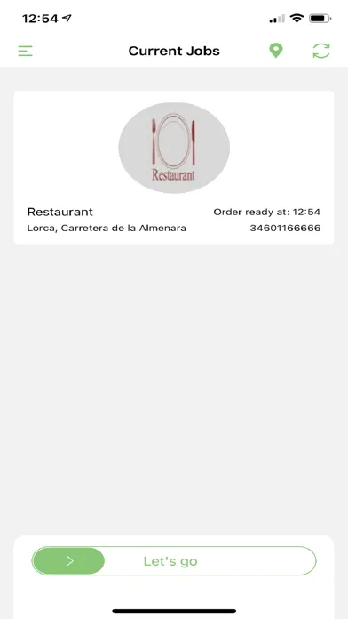 DelivApp Courier Ekran Görüntüleri