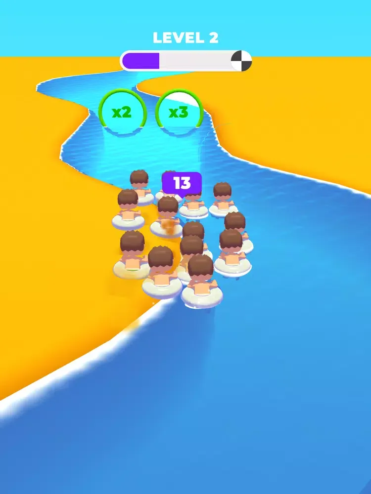 Aqua Jump 3D iPad  स्क्रीनशॉट
