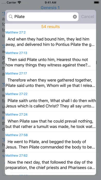 FastBible Ekran Görüntüleri