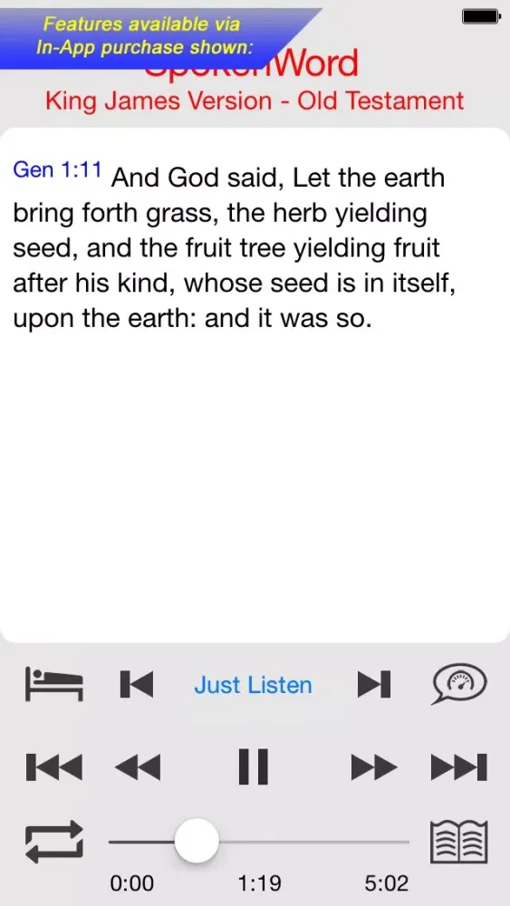 تصاویر SpokenWord Audio Bible - King James Old Testament